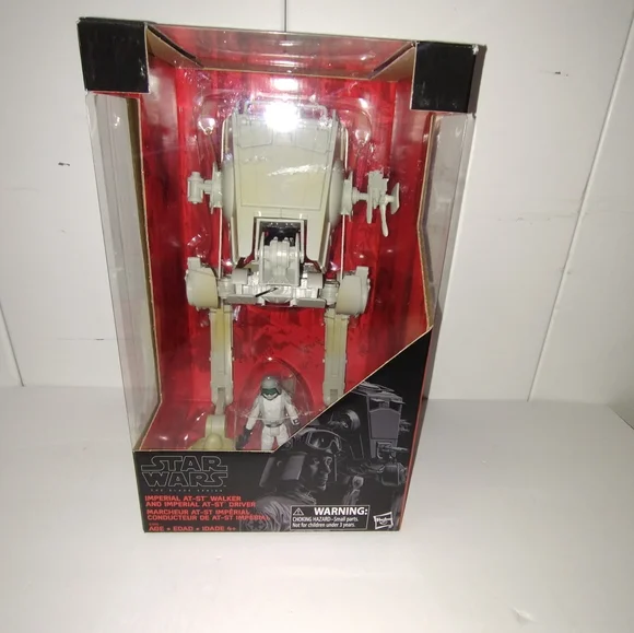 Hasbro Star Wars The Black Series Imperial AT-ST Walker and Driver Action Figure - Picture 1 of 2